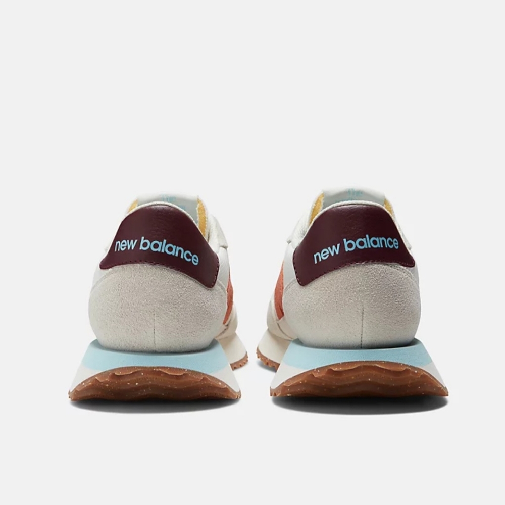NB 237 Sea Salt with Soft Copper Retro Running Shoes / Sneakers - Last Pair! - Picture 4 of 13
